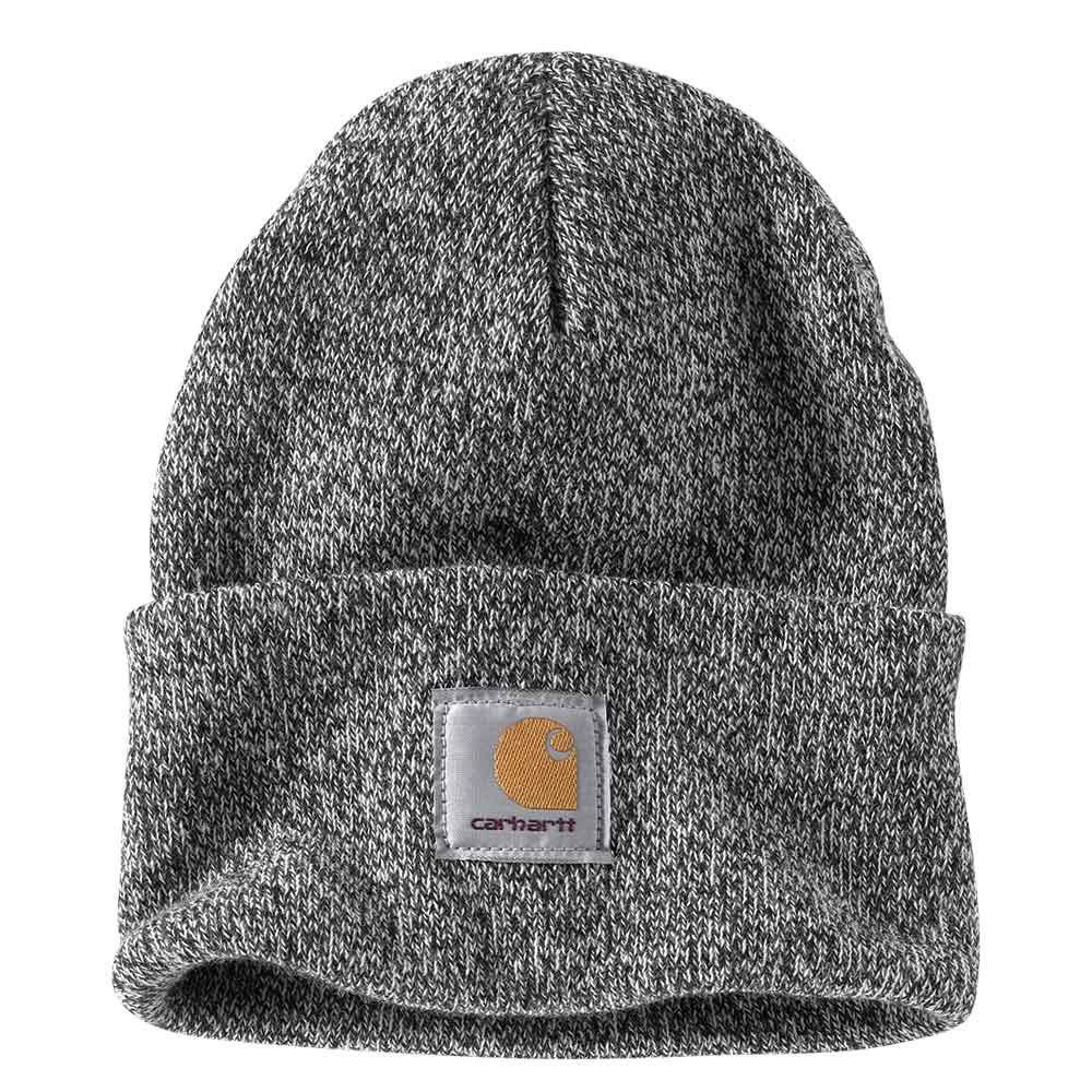 Carhartt Knit Cuff Beanie in Black and White | A18-019 – Glik's