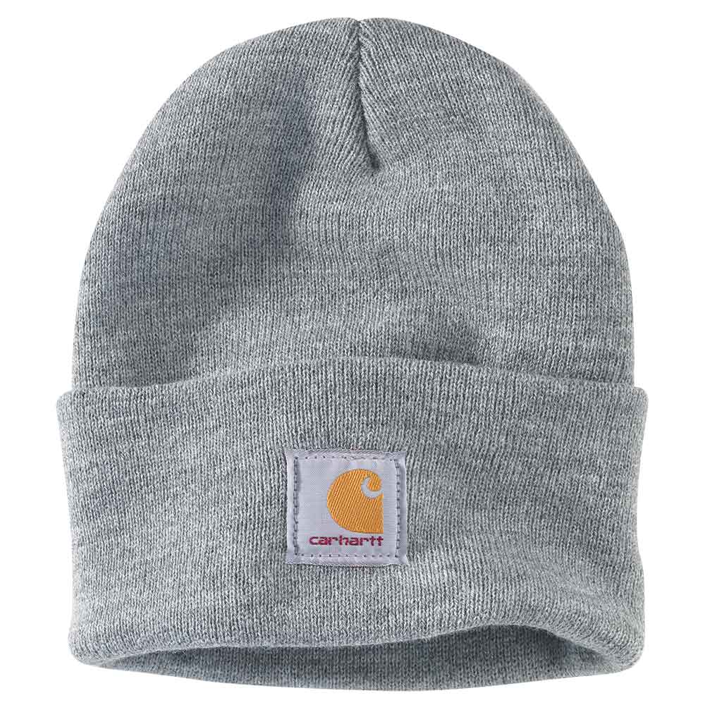 Carhartt Knit Cuff Beanie in Heather Grey | A18-HGY – Glik's