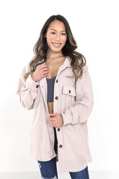 Fleece Shackets & Plaid Shackets for Women – Glik's