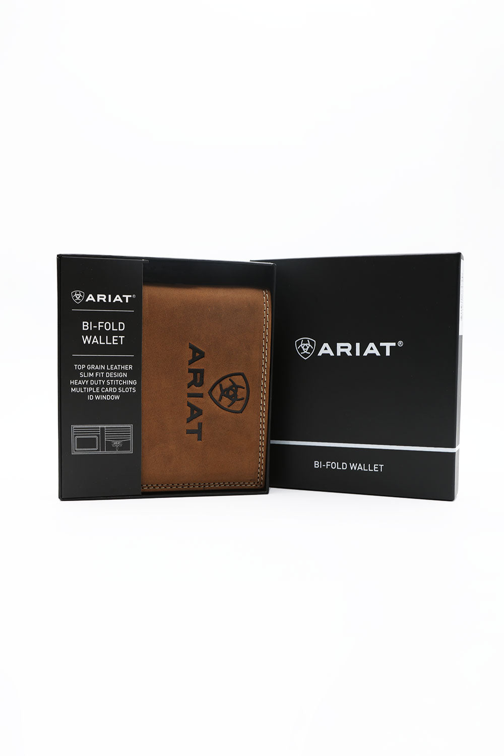 Perfect Fit Bi Fold Wallet with Credit Card Slots and ID Window