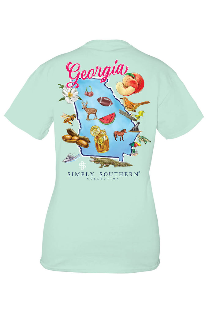 Simply Southern Preppy Soccer *Final Sale* XXLarge / Peach