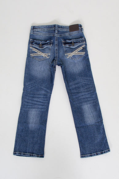 Axel Jeans Kevin Flap Slim Boot Jeans for Boys | AXBB0065-BAY – Glik's