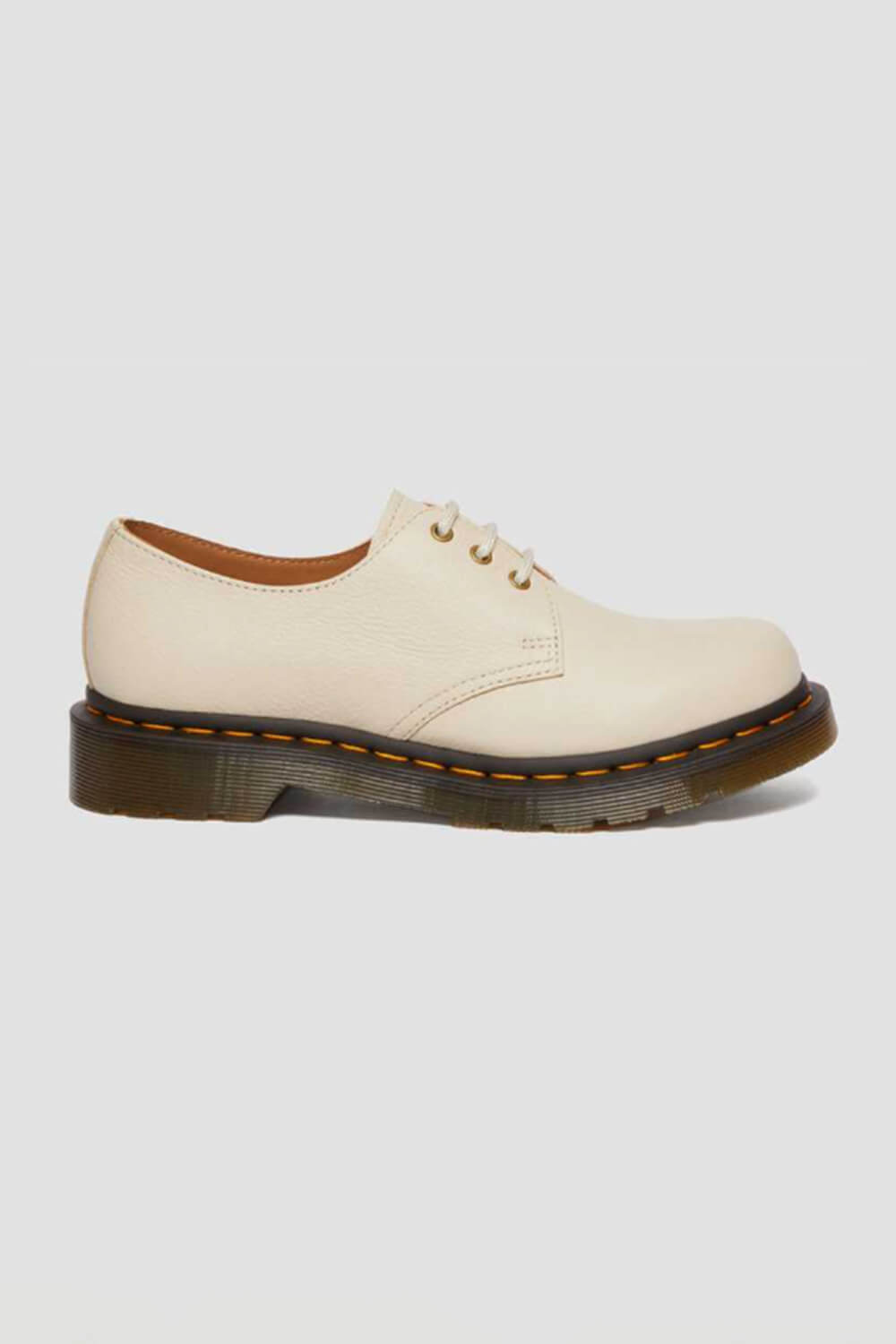 1461 Women's Virginia Leather Oxford Shoes in Parchment Beige
