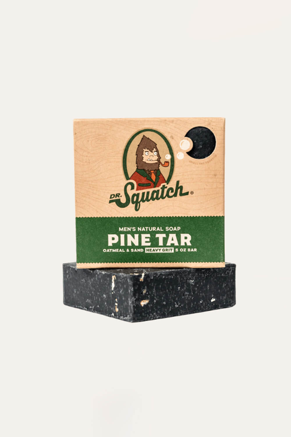 Jupitar - Pine Tar with Loofah Natural Vegan Soap Bar