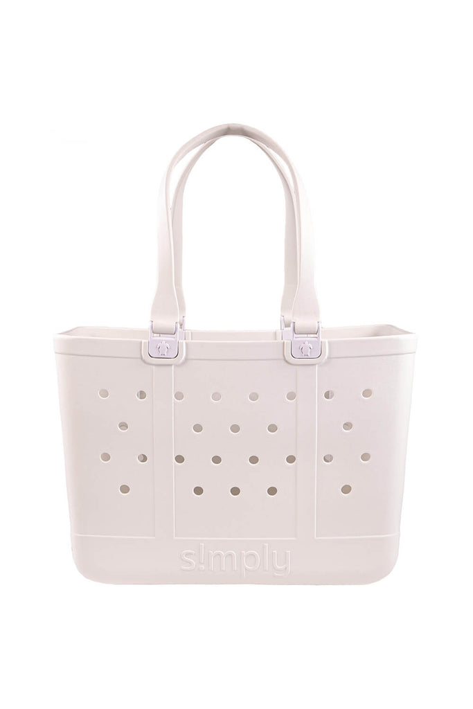 Simply Southern Large Solid Simply Tote Bag in Allium