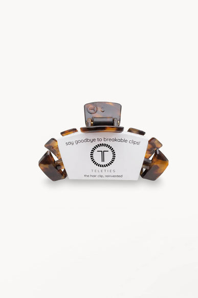 Teleties Medium Claw Clip in Tortoise