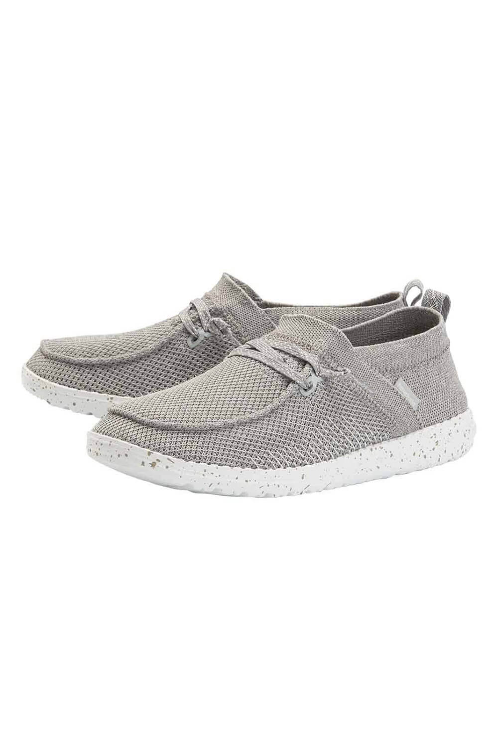 HEYDUDE Women's Wendy Halo Shoes in Grey