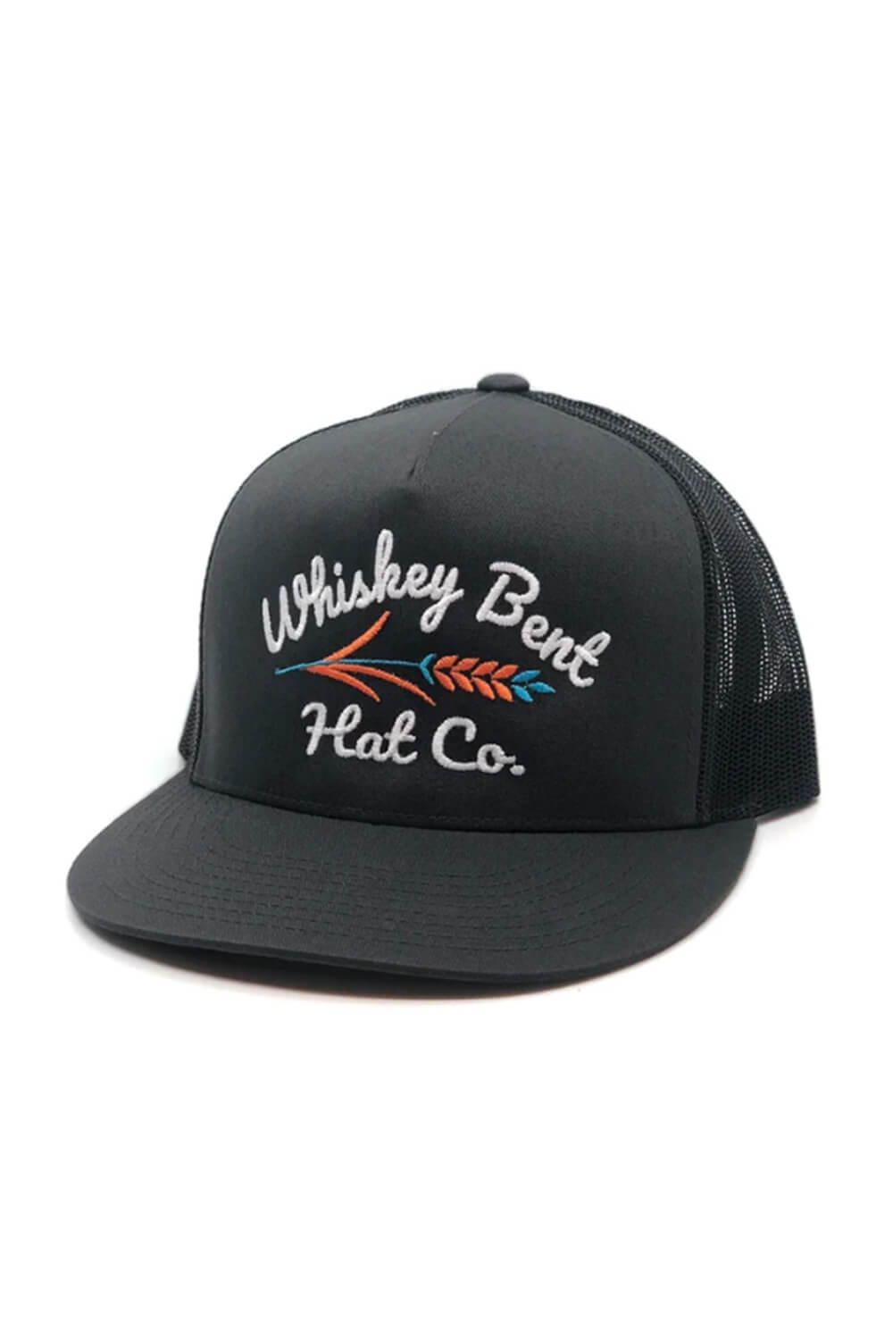 Whiskey Bent Troubador Trucker Hat for Men in Charcoal at Glik's , Os